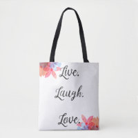 Sac inspiré de citation, art vivant de rire