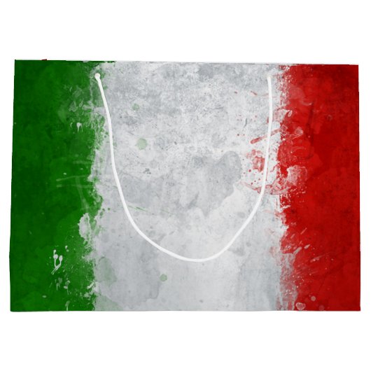Sac italien de cadeau de drapeau (Dos)