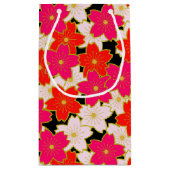 Sac japonais SAKURA Maneki Nek de cadeau de motif (Dos)