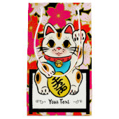 Sac japonais SAKURA Maneki Nek de cadeau de motif (Devant)