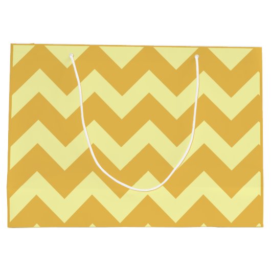 Sac jaune fait sur commande géant de cadeau (Dos)