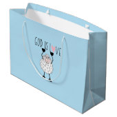 Sac "Je prendrai soin de mes brebis" (Dos Angle)