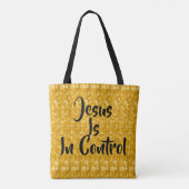 Sac Jésus est aux commandes Totebag (Dos)