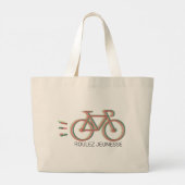 Sac Jumbo Roulez Jeugd Grote Tote Bag (Achterkant)