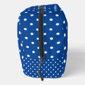 Sac kit Dopp Design Pois blanc (Droite)