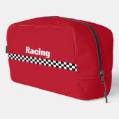 Sac kit Dopp Design Stripes Racing (Coin droit)