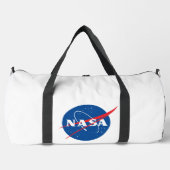 Sac large Duffel Iconique de la NASA (blanc de fus (Recto)