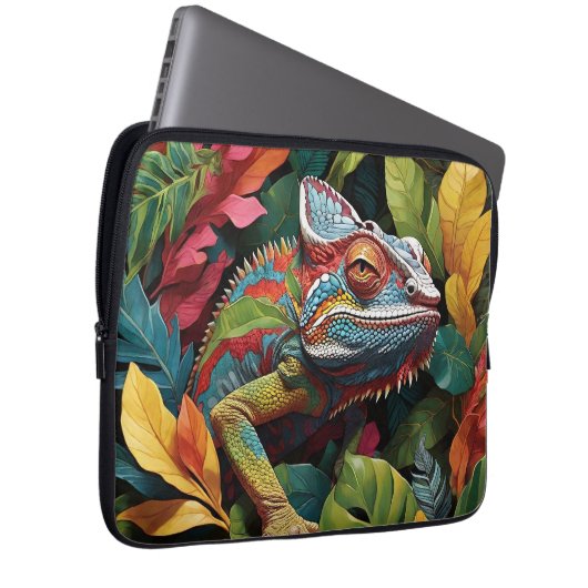 Sac Lizard Feuilles & Color Electronics (Devant droit)