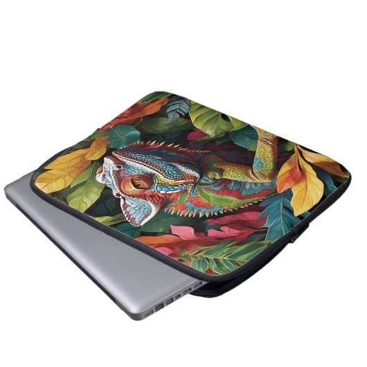 Sac Lizard Feuilles & Color Electronics (Devant bas)