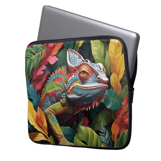 Sac Lizard Feuilles & Color Electronics (devant gauche)