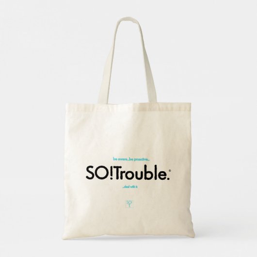 Sac Logo SO!Trouble. (Dos)