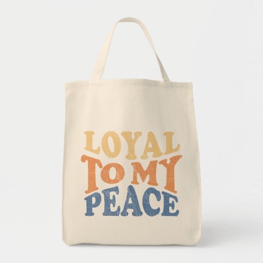 Sac loyal à ma paix (Devant)