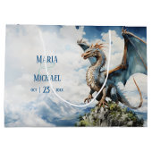 Sac Majestic Dragon Moyen Faveur | Mariage celte (Dos)