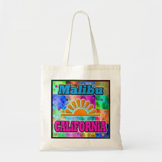 Sac Malibu Sun & Palms (Devant)