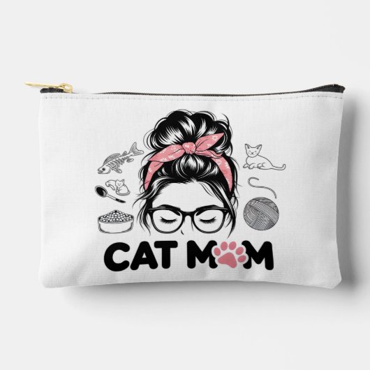 Sac "Maman de chat" drôle pour les amatrices de ch (Recto)