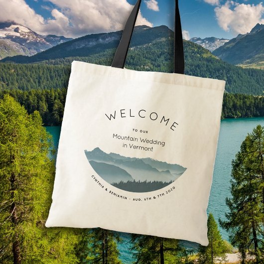 Sac Mariage de bienvenue de Misty Mountains