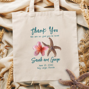 Sac Mariage de bienvenue Starfish à Plumeria