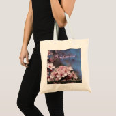 sac mariage de fleurs de cerisier rose (Devant (produit))