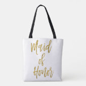 Sac Mariage d'or d'honneur (Dos)