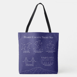 Sac Marin Nuit Ciel Grand Tote Bleu