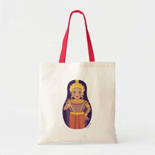 Sac Matryoshka, danseuse thaïlandaise (Devant)