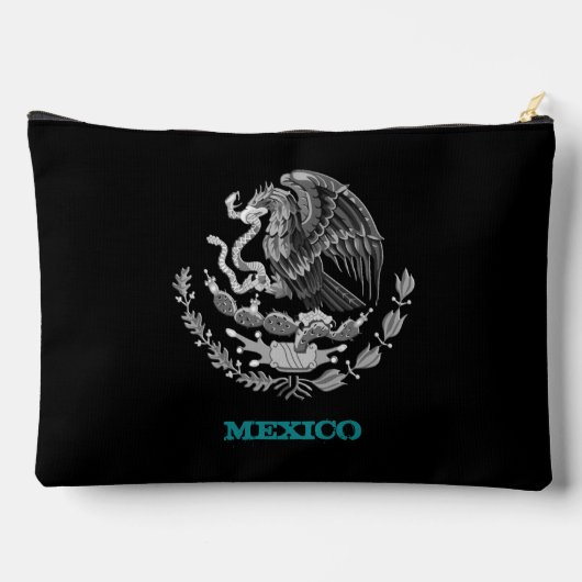 Sac mexicain, armure d'aigle mexicain / drapeau (Verso)