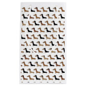 Sac mignon de cadeau de chien de saucisse de (Devant)