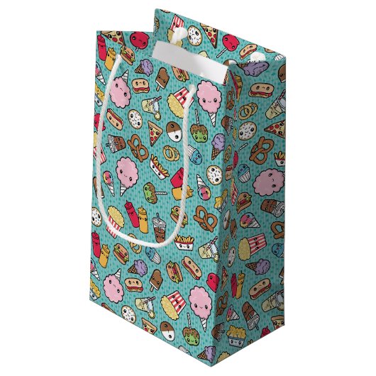 Sac mignon de cadeau de nourriture industrielle (Dos Angle)