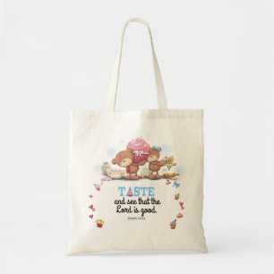 Sac mignon de tissu de vers de bible