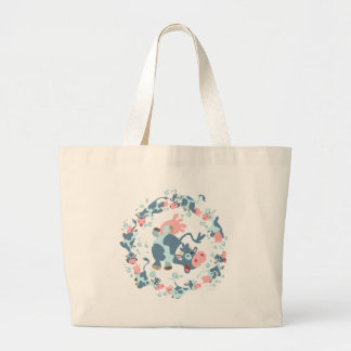 Sac mignon de vaches marines de bande dessinée