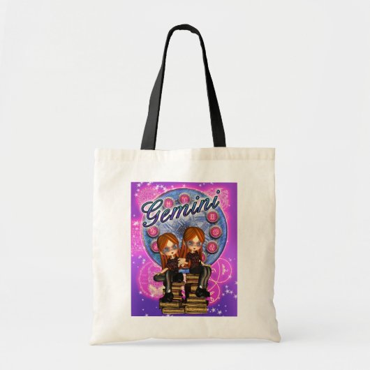 Sac mignon de zodiaque de Gémeaux avec les filles (Devant)
