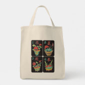 Sac MJ Fleurs/Saisons (Dos)