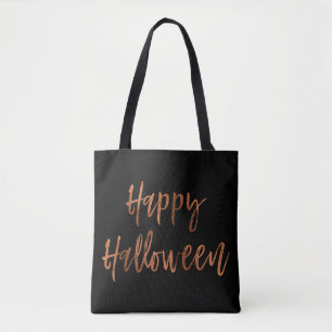 Sac moderne heureux de sucrerie de Halloween