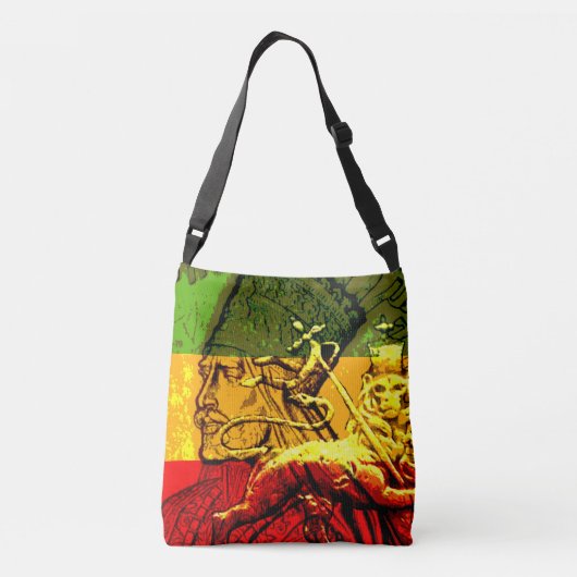 Sac mortuaire croisé à conception de Rasta partout (Dos)