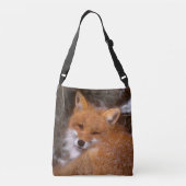 Sac mortuaire croisé "à Fox rouge" (Dos)