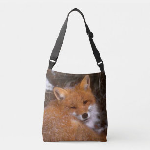 Sac mortuaire croisé "à Fox rouge"
