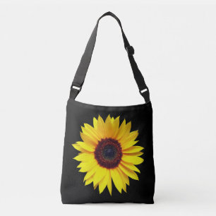Sac mortuaire croisé à tournesol