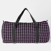 Sac Motif à double brin violet noir (Verso)