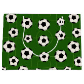 Sac motif de la soirée de football de sport (Devant)