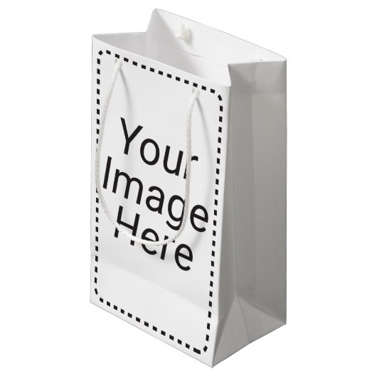 Sac moyen de cadeau (Devant Angle)