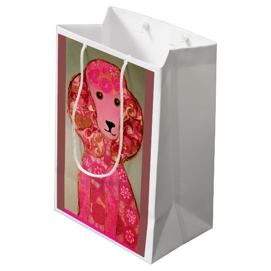 Sac moyen fait sur commande de cadeau avec le (Dos Angle)