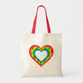 Sac Music is Love Rainbow Heart (Devant)