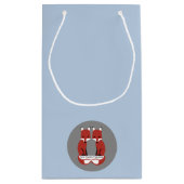 Sac nautique de cadeau de faveur de scène d'océan (Dos)