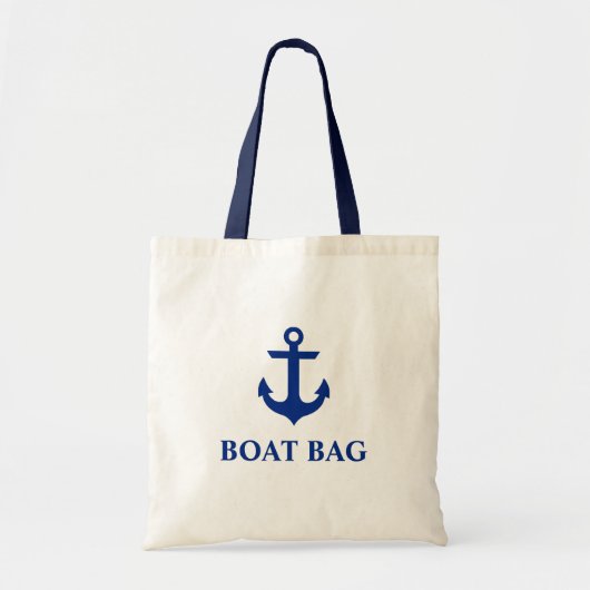 Sac nautique Fourre-tout de bateau d'Ancre (Devant)