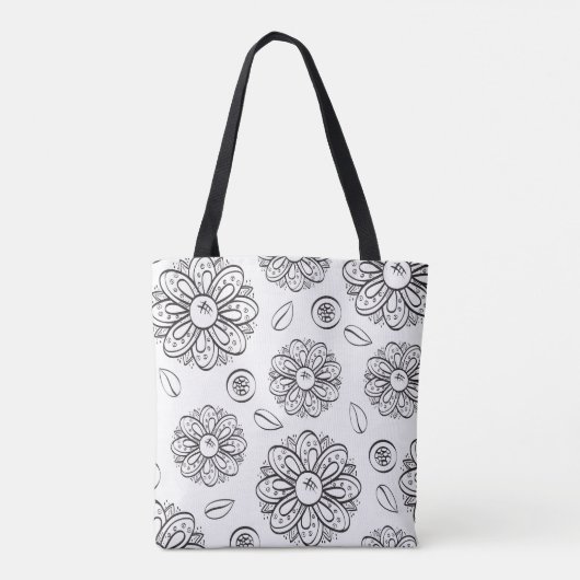 Sac noir et blanc (Dos)