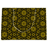 Sac noir et blanc doré (Devant)