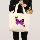 Sac noir et pourpre de papillon (Devant (produit))