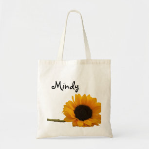 Sac nommé fait sur commande de tournesol