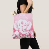 Sac Ombre Ganesh rose / Fourre-tout (De près)
