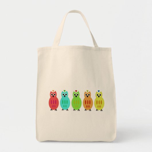 Sac organique aligné par hibou (Devant)